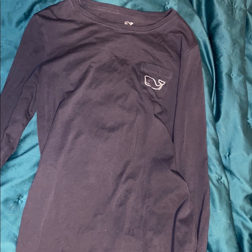 Dark blue vineyard vines long sleeve